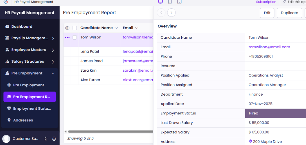 Payroll Management System 16
