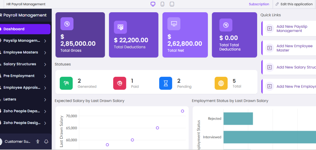Payroll Management System 20